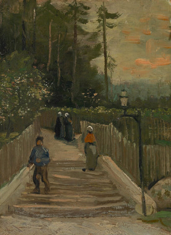 Path in Montmartre - Posters by Vincent Van Gogh