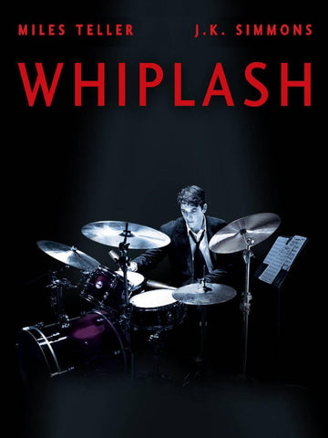 Whiplash - Miles Teller - Hollywood Movie Art Poster - Canvas Prints by Tallenge