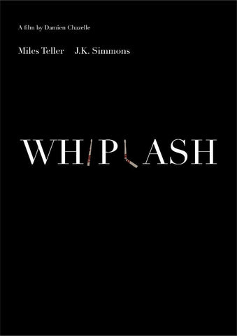 Whiplash - Minimalist Poster - Life Size Posters