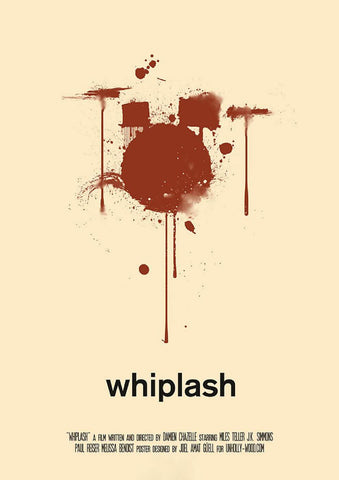 Whiplash - Movie Poster Art - Tallenge Minimalist Hollywood Poster Collection - Canvas Prints by Tim