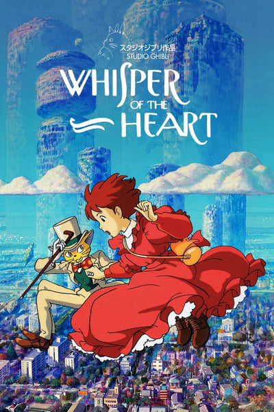 Whisper Of The Heart - Studio Ghibli Japanaese Animated Movie Poster - Life Size Posters