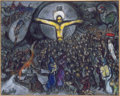 Exodus - Large Art Prints by Marc Chagall