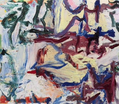 Whose Name Was Writ In Water - Willem de Kooning - Abstract Expressionist  Painting - Life Size Posters by Willem de Kooning