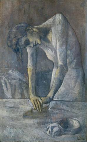 Woman Ironing - Picasso Painting - Life Size Posters by Pablo Picasso