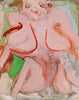 Woman Pink Torso - Willem de Kooning - Abstract Expressionist  Painting - Life Size Posters