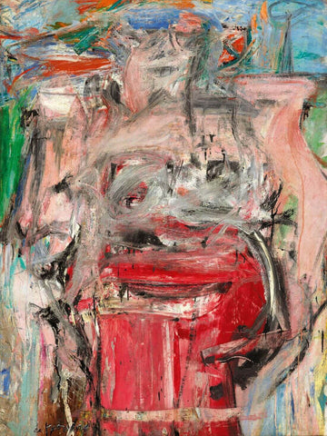 Woman as Landscape - Willem de Kooning - Abstract Expressionist Painting 2 - Canvas Prints by Willem de Kooning