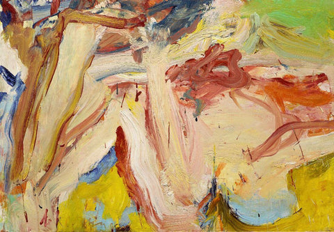 Woman in Landscape X- Willem de Kooning - Abstract Expressionist Painting - Art Prints