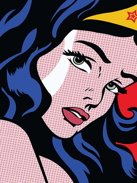 Wonder Woman - Roy Lichtenstein - Posters