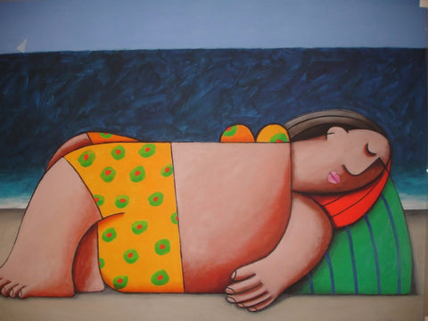 Banhista - Bather - Canvas Prints