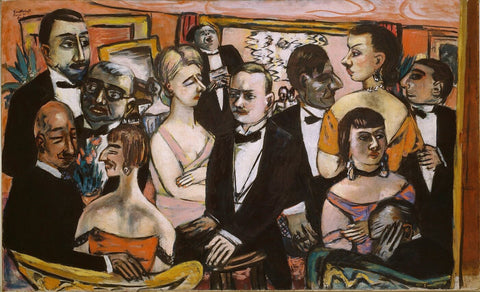 Paris Society - Posters by Max Beckmann