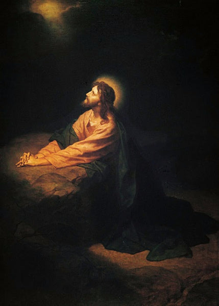 Christ In Gethsemane – Agony In The Garden by Heinrich Hofmann | Buy ...