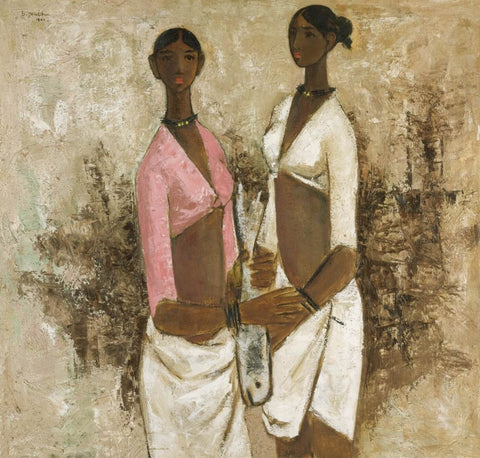 Adivasi Girls - Art Prints