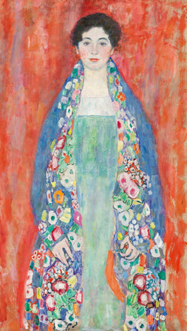 Portrait of Miss Lieser (Bildnis Fraeulein Lieser) - Gustav Klimt - Masterpiece Painting - Posters by Gustav Klimt