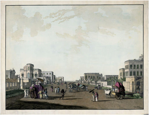 Views in Calcutta - Life Size Posters by William Daniell