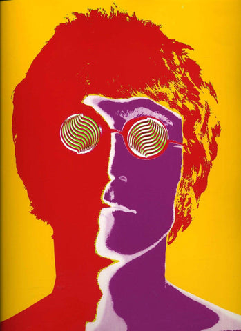 Richard Avedon - John Lennon Beatles Psychedelic - Framed Prints