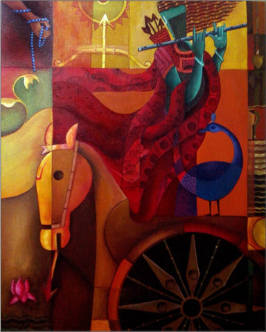 Indian Art - Parthasharthi - Art Prints