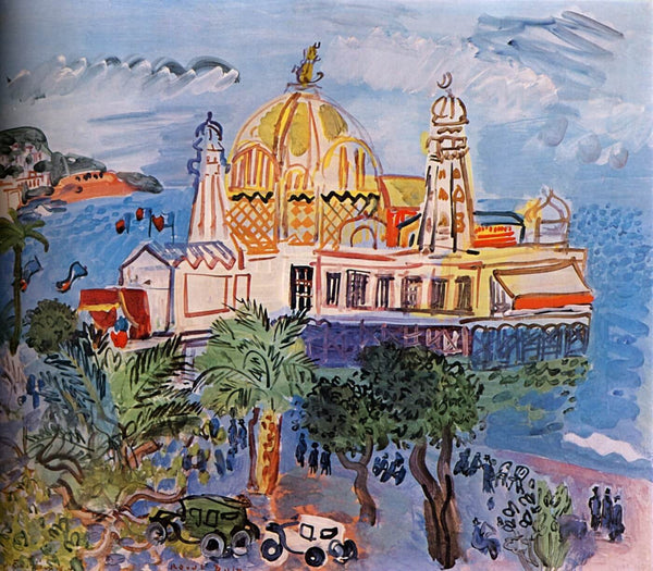 The Casino Of Nice - Raoul Dufy - Framed Prints