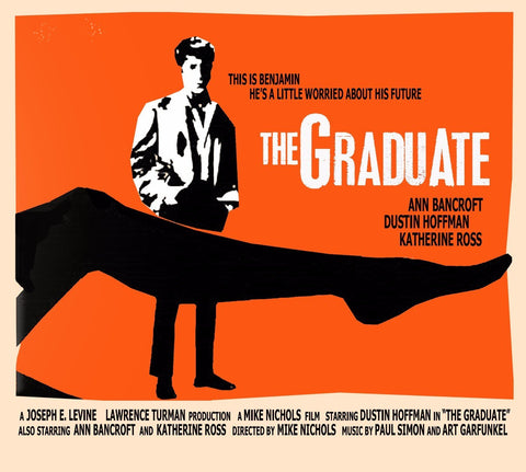 Tallenge Hollywood Collection - Movie Poster - The Graduate - Canvas Prints