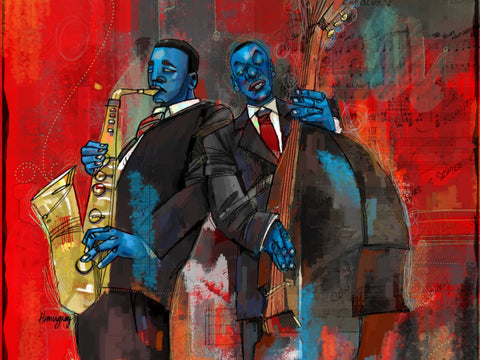 Trane Of Thought - Canvas Prints