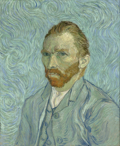 Van Gogh - Self Portrait - I - Life Size Posters by Vincent Van Gogh