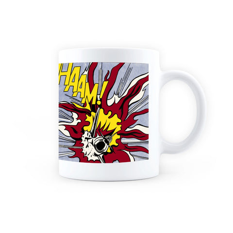 Coffee Mug - Art Collection - Whaam! - Pop Art By Roy Lichtenstein by Roy Lichtenstein