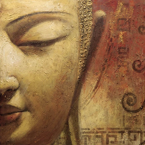 Painting - Divine Buddha - Canvas Prints by Lakshmana Dass