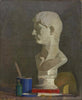 Still life with the Bust of plaster (Natura morta con il busto di gesso) - Canvas Prints